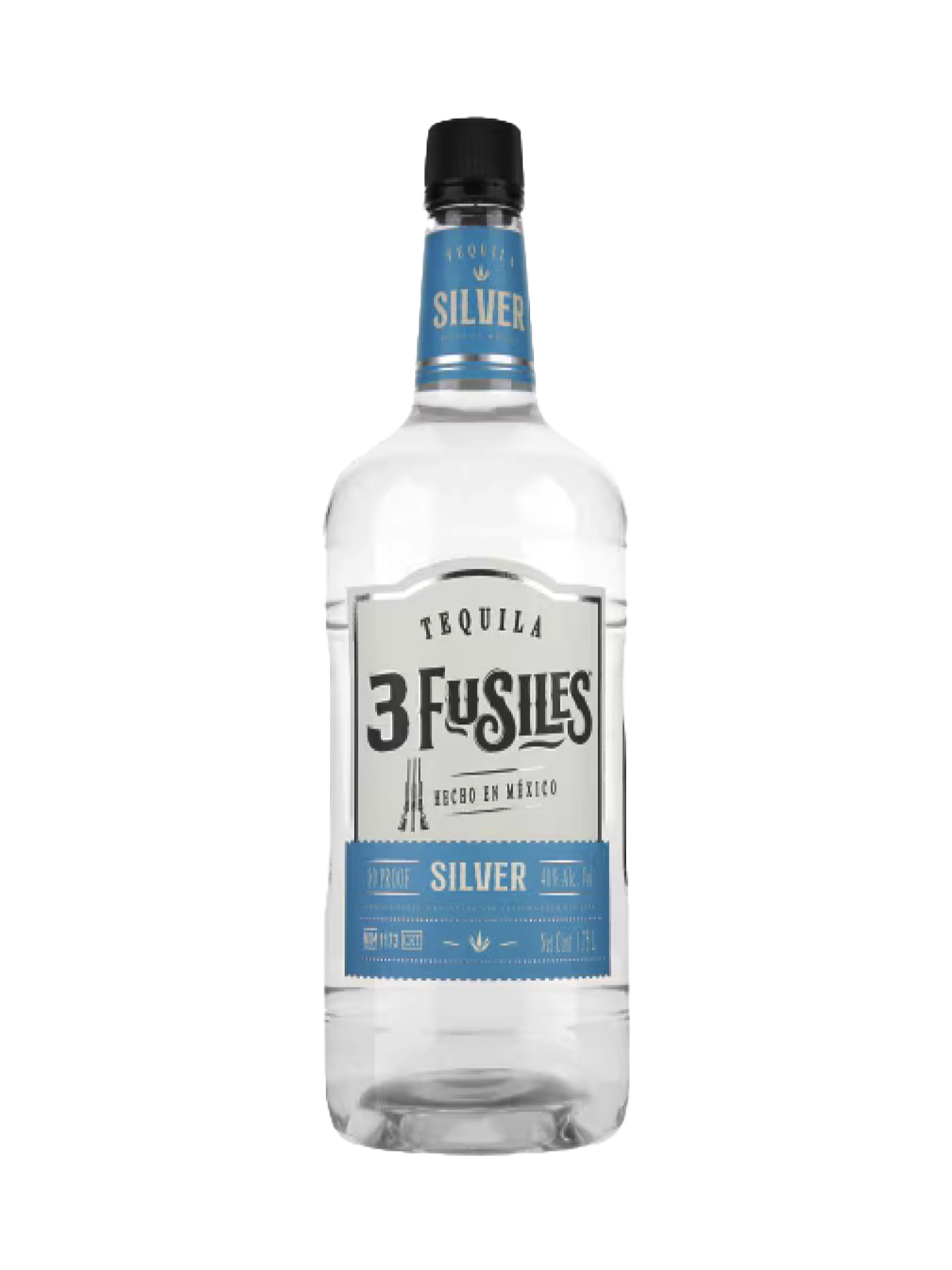 3 FUSILES SILVER TEQUILA